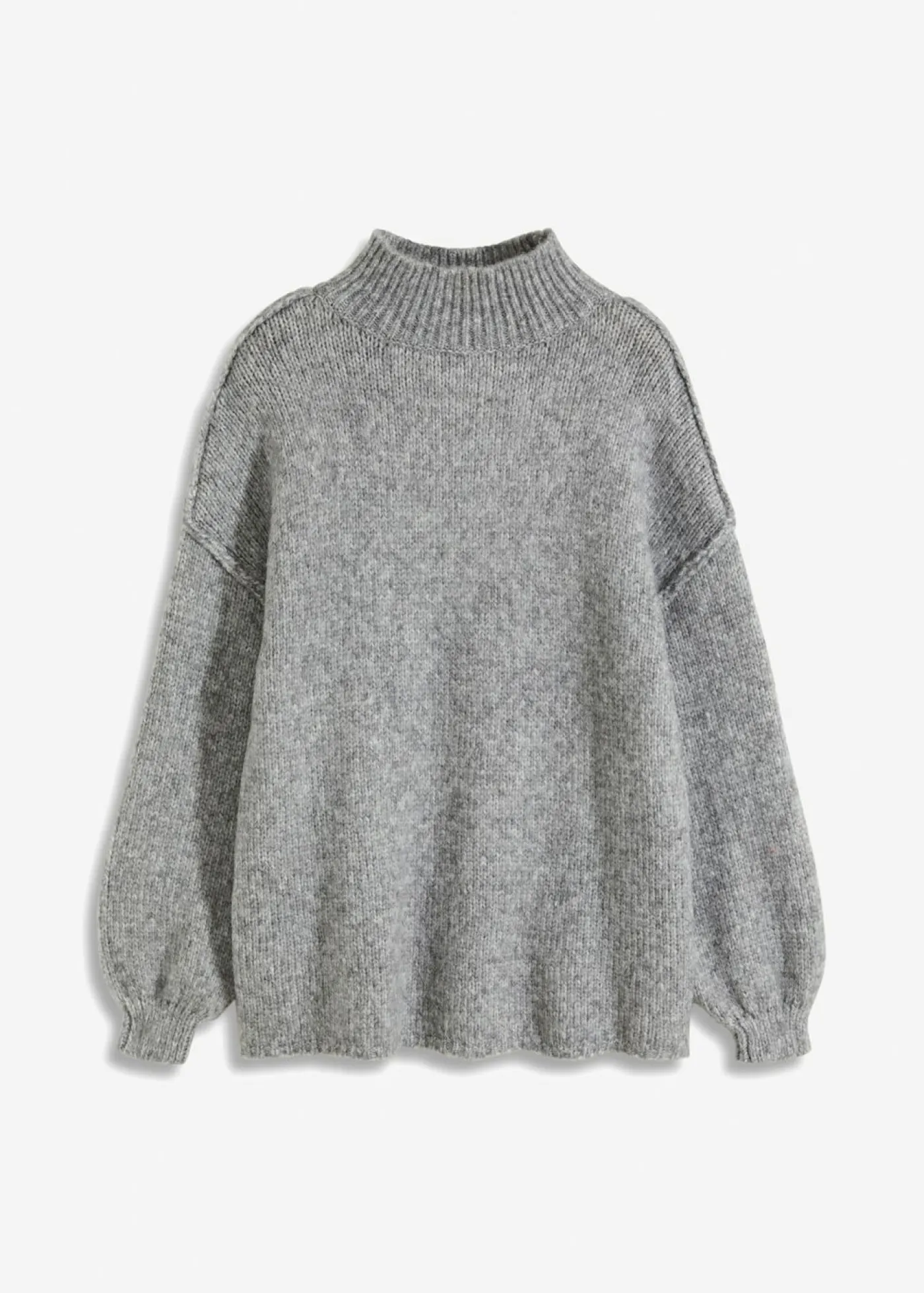 bonprix bonprix Jersey de punto grueso Gris jaspeado