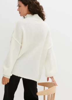 bonprix bonprix Jersey de punto grueso naranja oscuro