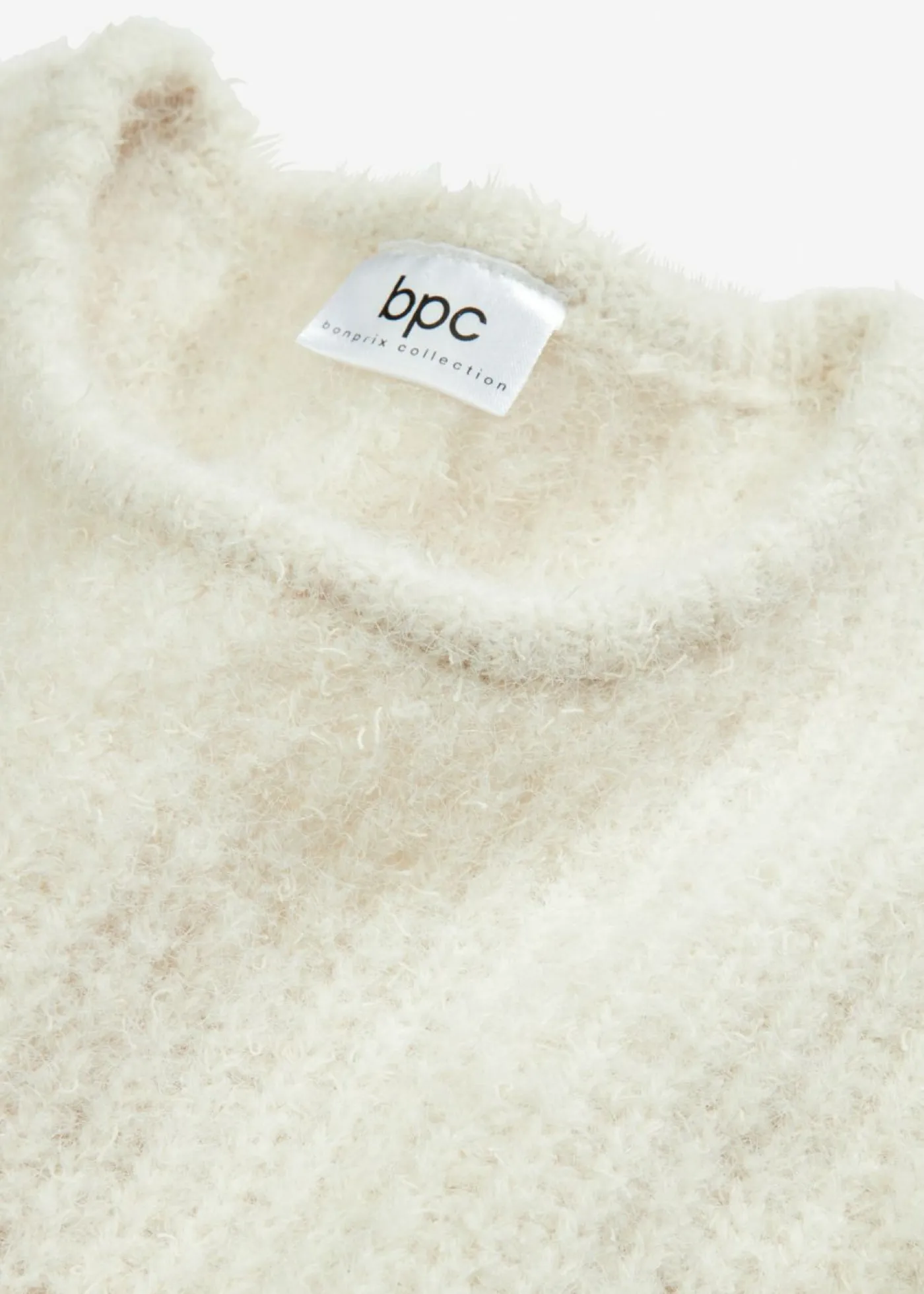 bonprix bonprix Jersey de punto grueso Blanco lana Discount