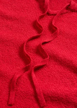 bonprix bonprix Jersey de punto grueso con cordón rojo cayena Sale