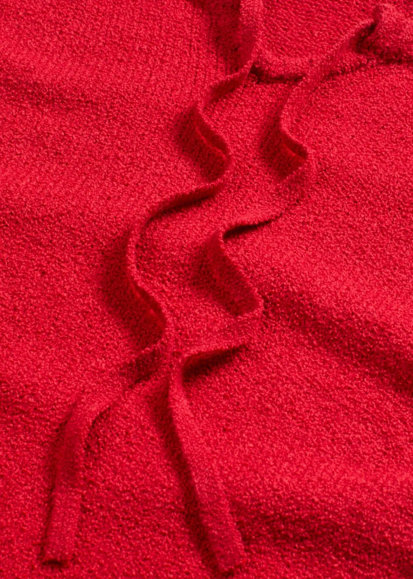 bonprix bonprix Jersey de punto grueso con cordón rojo cayena Sale
