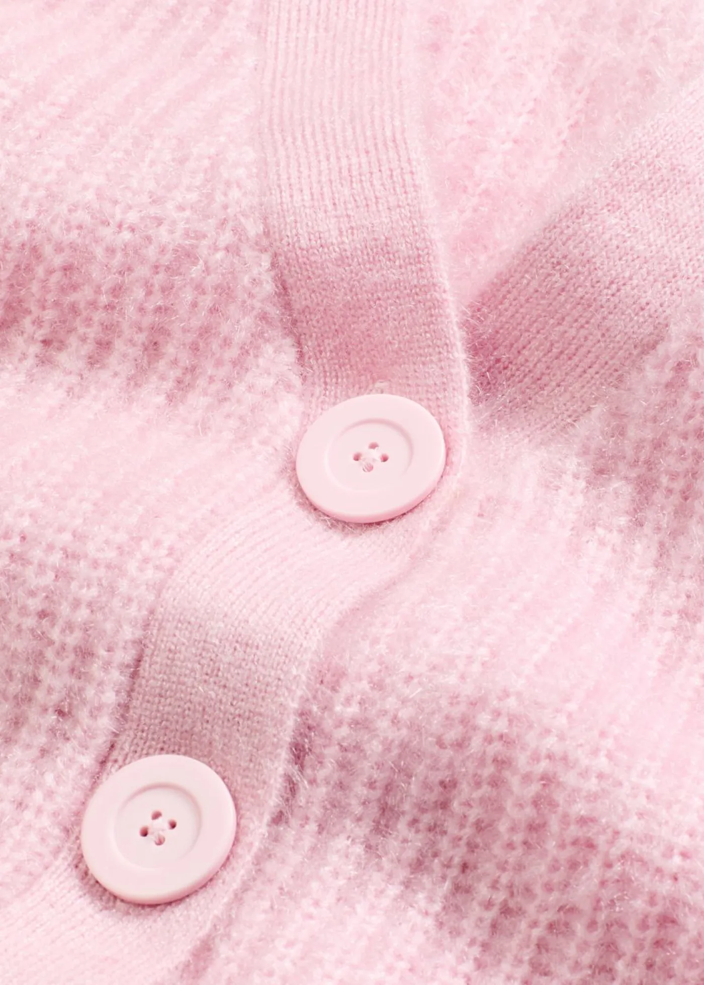 bonprix bonprix Jersey de punto grueso de canalé con efecto brillante rosa cristal Best