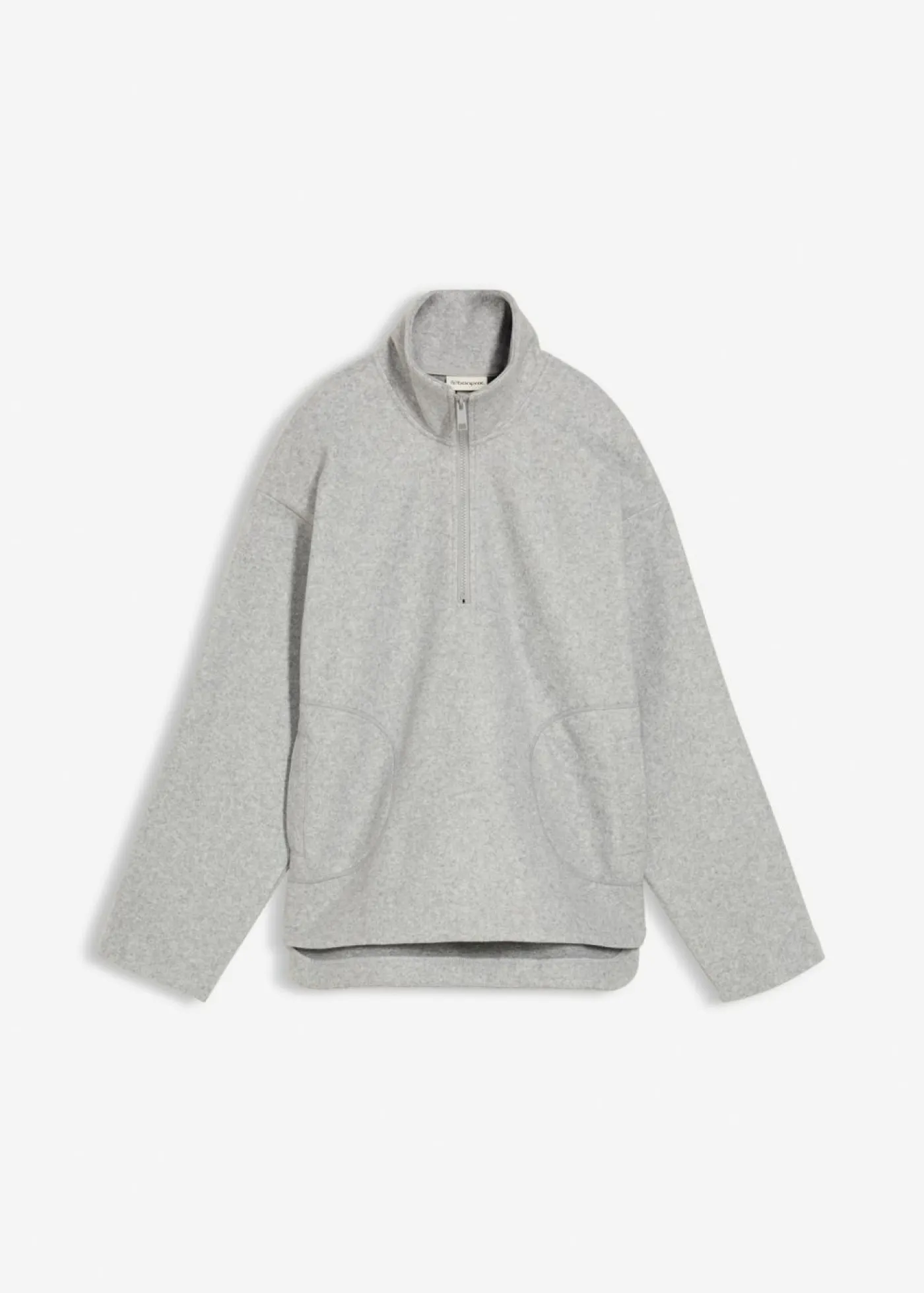 bonprix bonprix Jersey holgado con aspecto de lana Gris sombra moteado Hot
