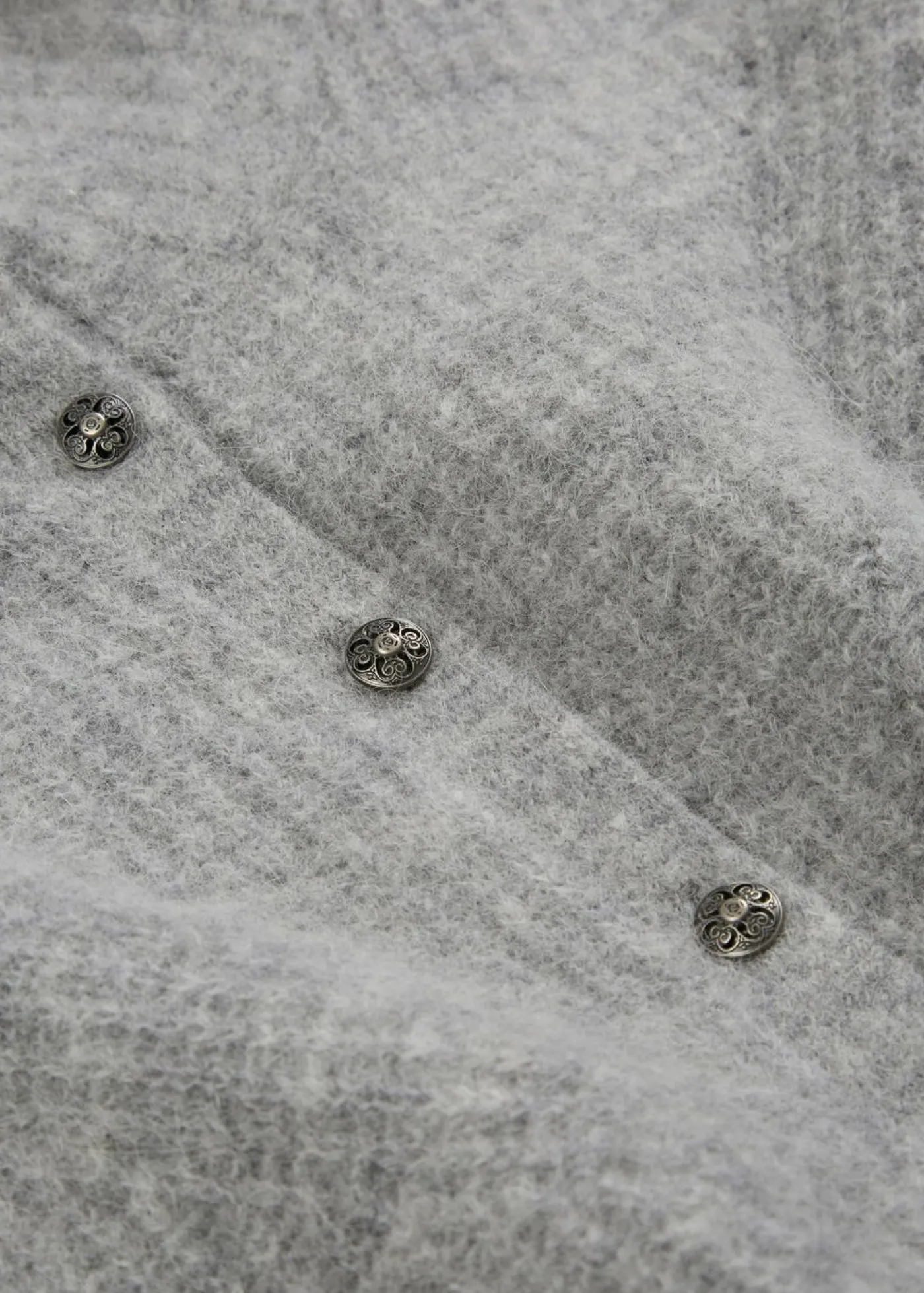 bonprix bonprix Jersey holgado de lana con alpaca Gris claro moteado New