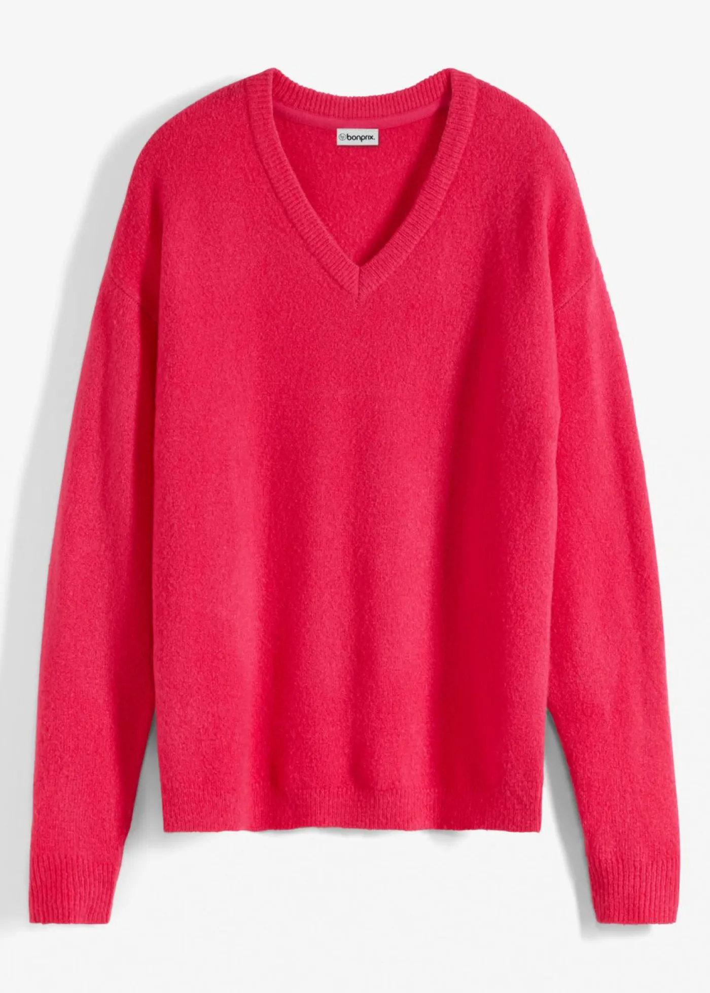 bonprix bonprix Jersey holgado de punto Rosa oscuro Outlet