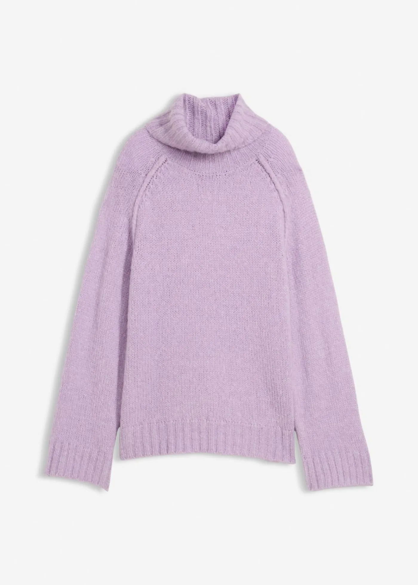 bonprix bonprix Jersey holgado de punto grueso lila pastel Clearance