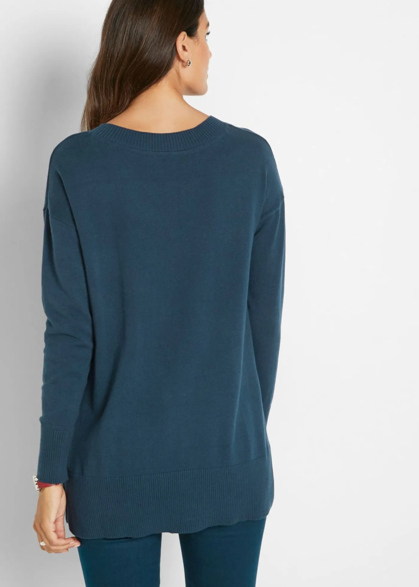 bonprix bonprix Jersey largo Azul marino Outlet
