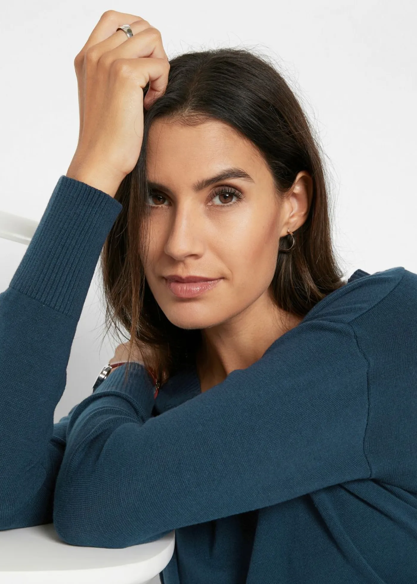 bonprix bonprix Jersey largo Azul marino Outlet