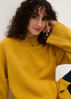 bonprix bonprix Jersey largo Oro ocre Best