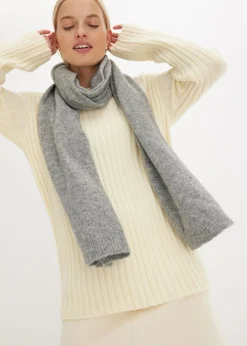 bonprix bonprix Jersey oversize Blanco-crema Outlet
