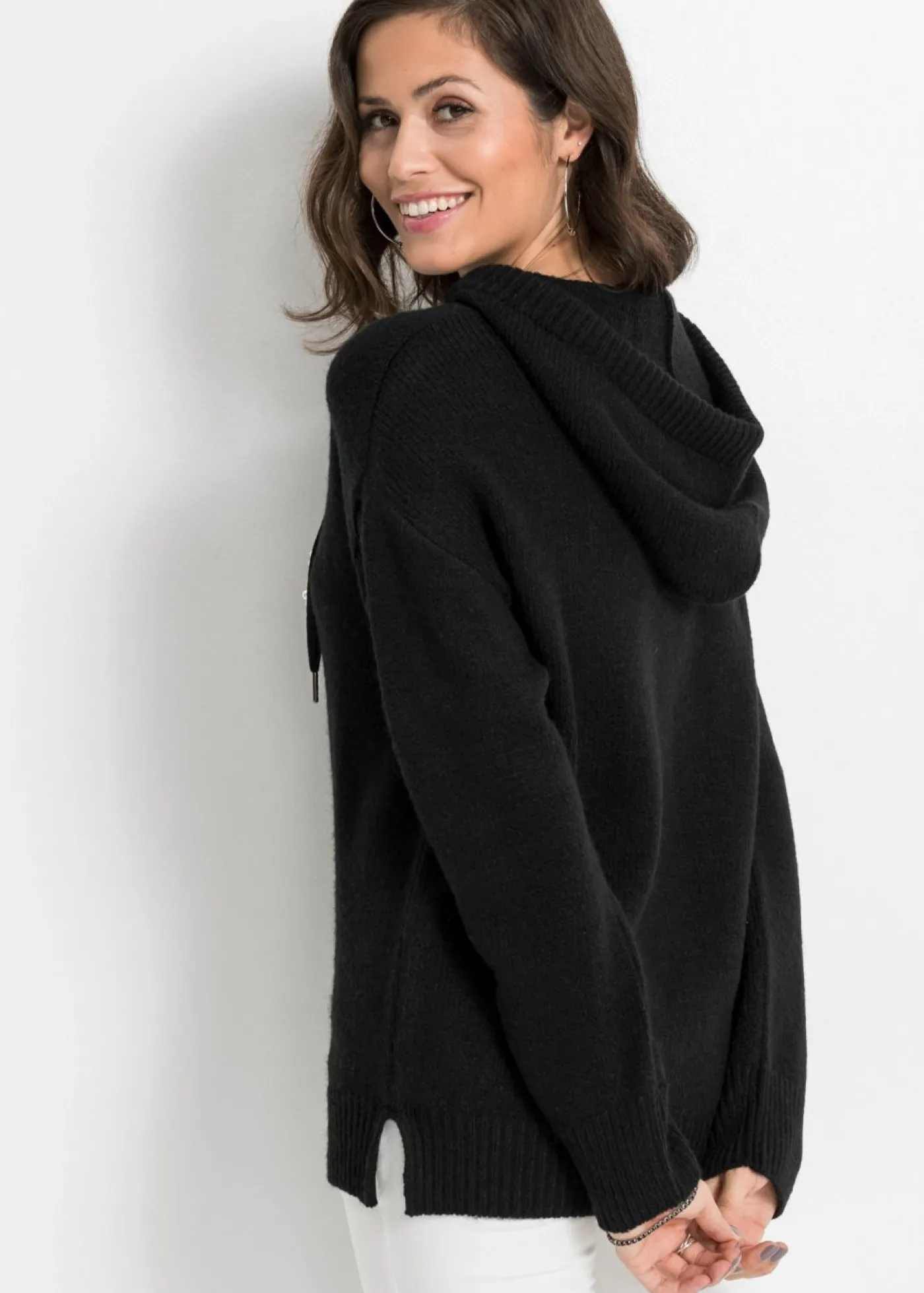 bonprix bonprix Jersey oversize Negro