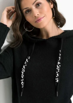 bonprix bonprix Jersey oversize Negro