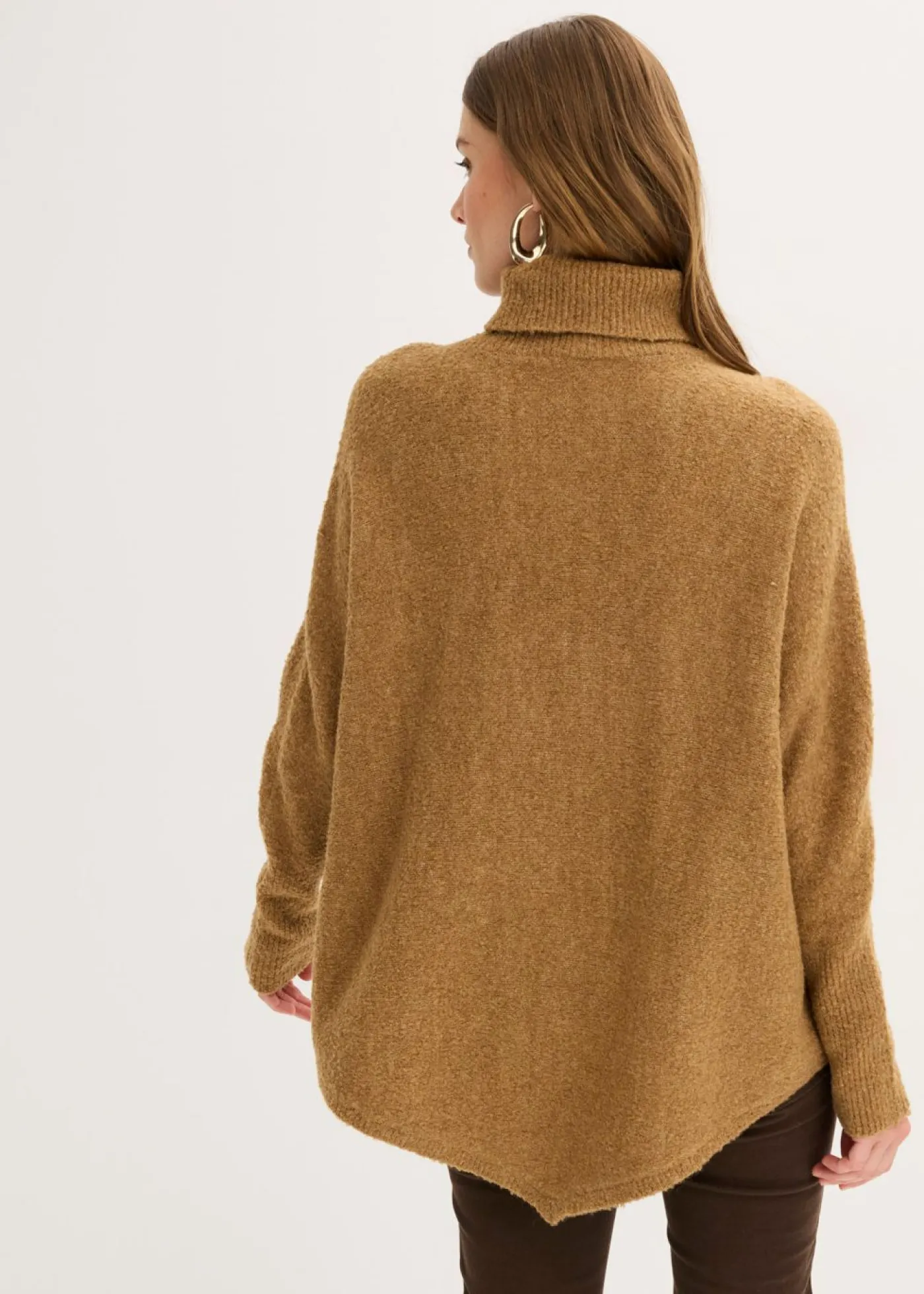 bonprix bonprix Jersey oversize Marrón coñac Discount