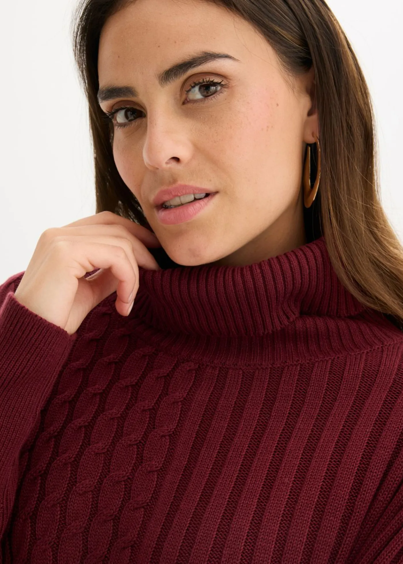 bonprix bonprix Jersey oversize rojo avellana