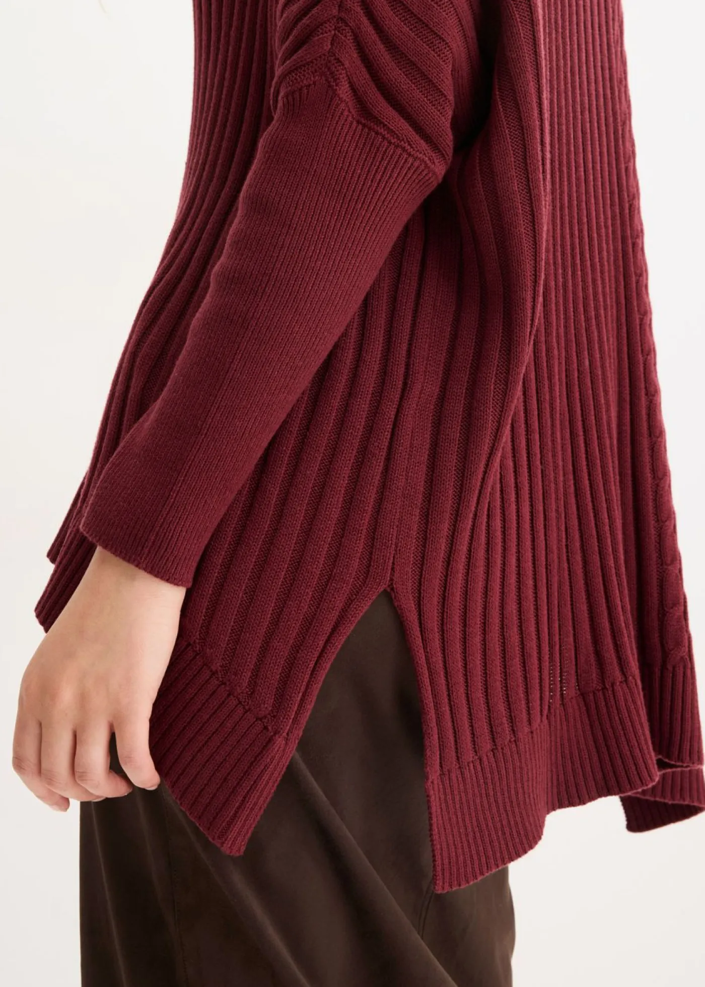 bonprix bonprix Jersey oversize rojo avellana