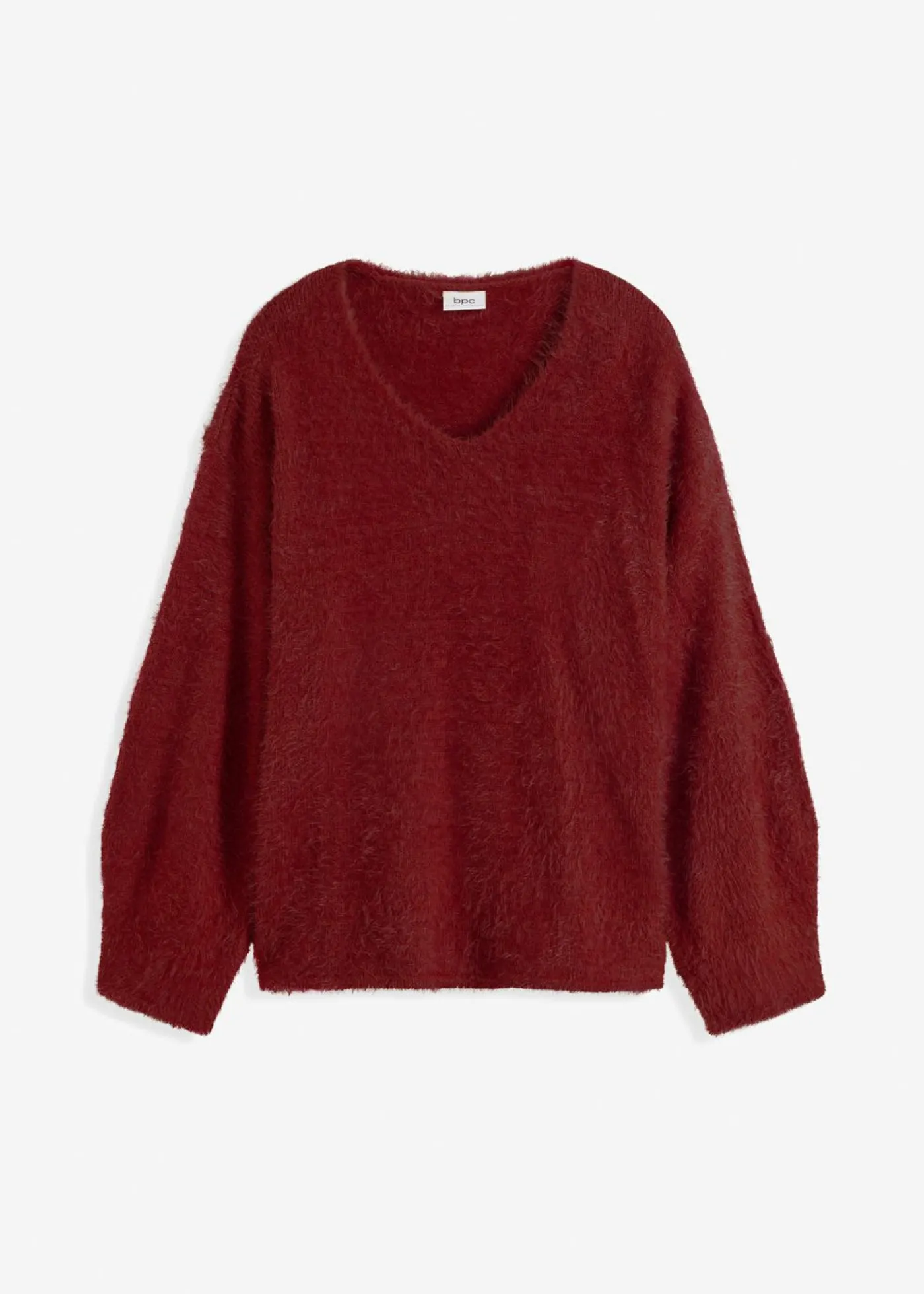 bonprix bonprix Jersey oversize Rojo rubí Online