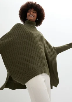 bonprix bonprix Jersey oversize Verde oliva oscuro Hot