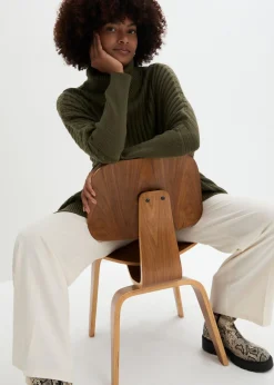 bonprix bonprix Jersey oversize Verde oliva oscuro Hot