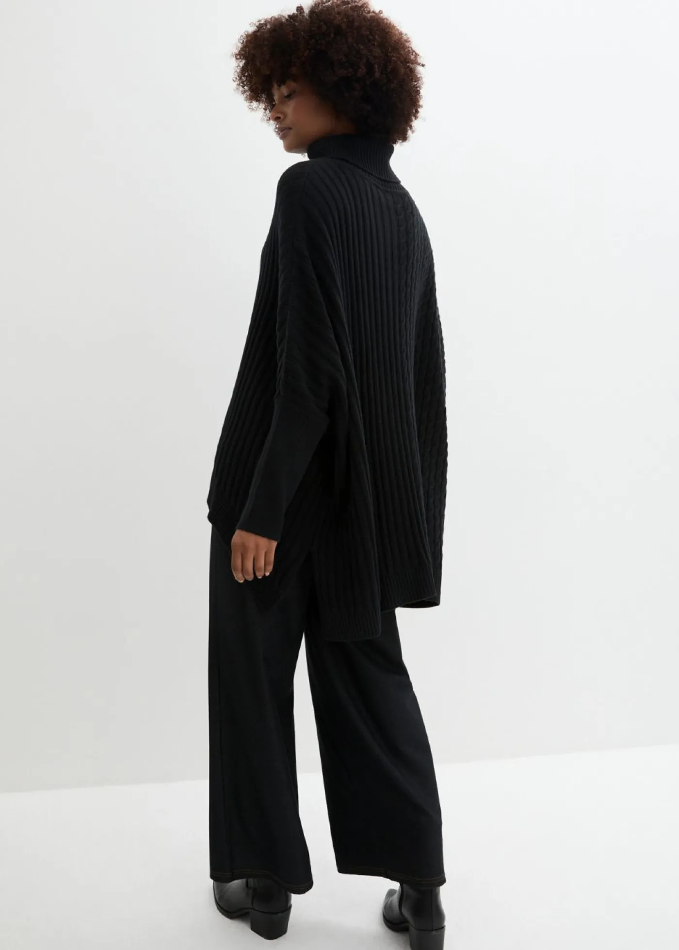bonprix bonprix Jersey oversize Negro