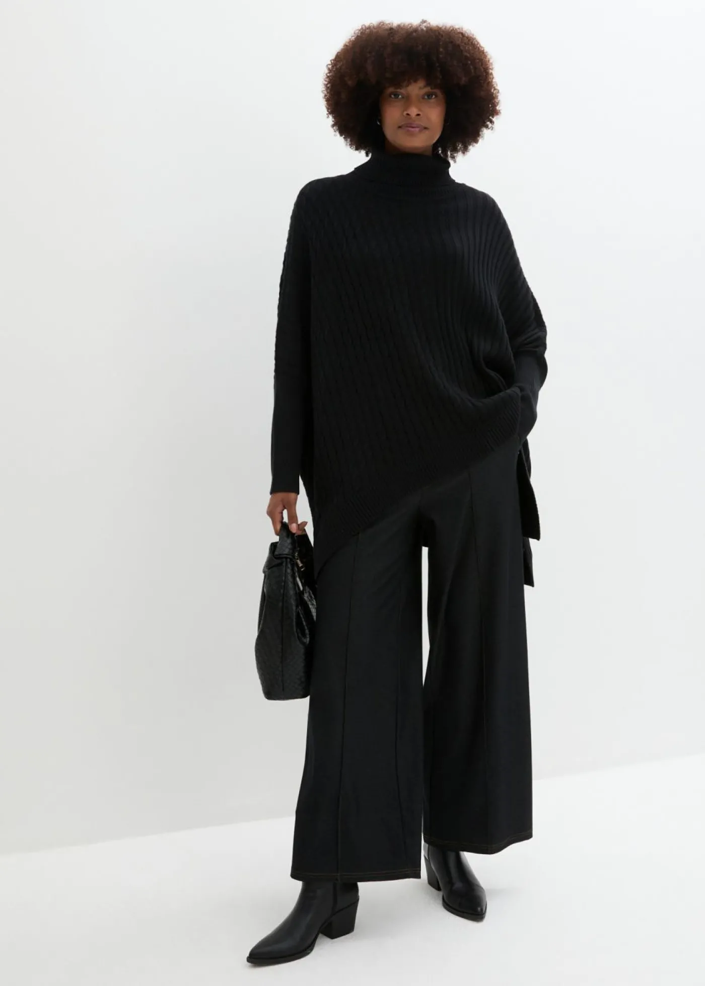 bonprix bonprix Jersey oversize Negro