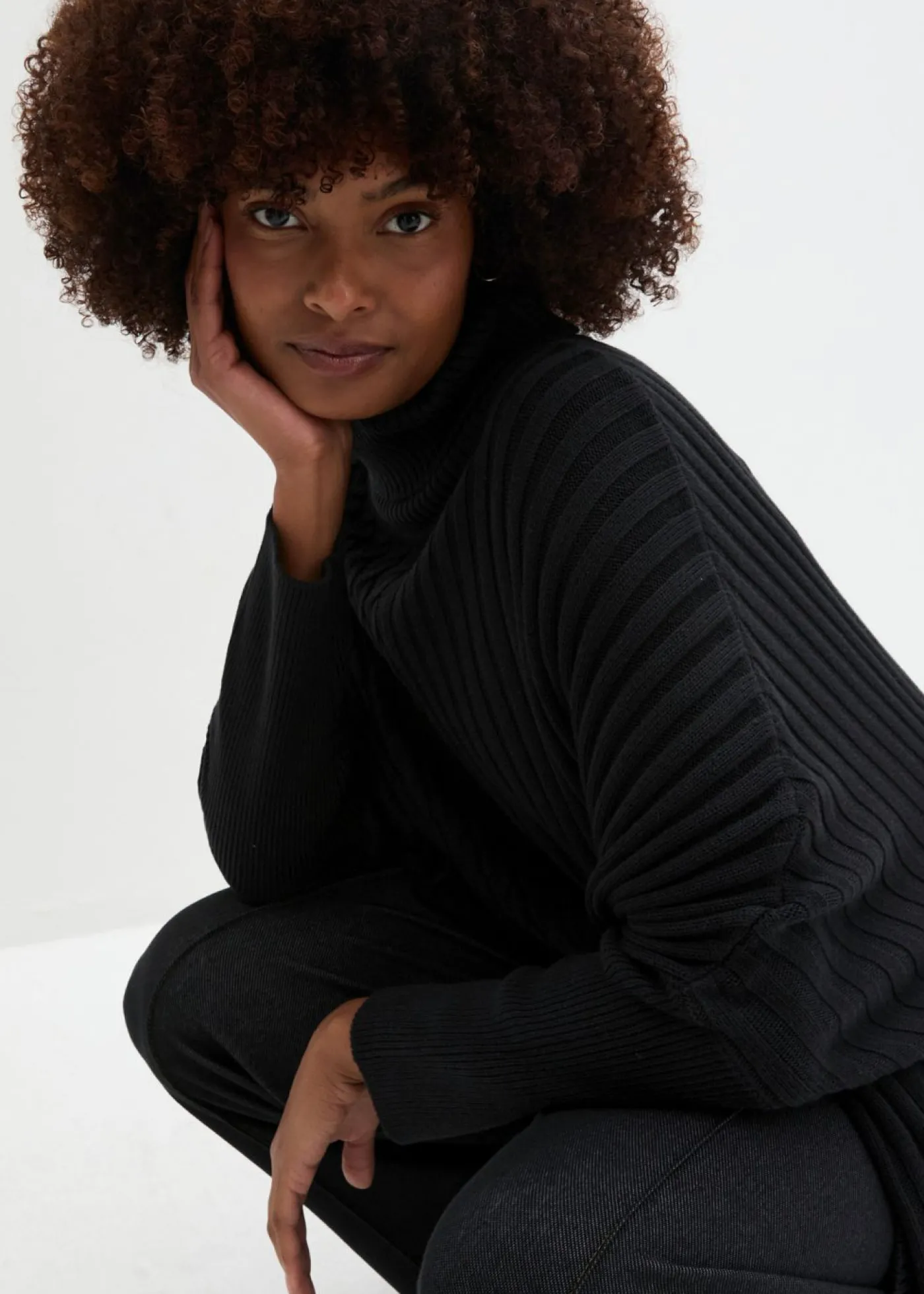 bonprix bonprix Jersey oversize Negro
