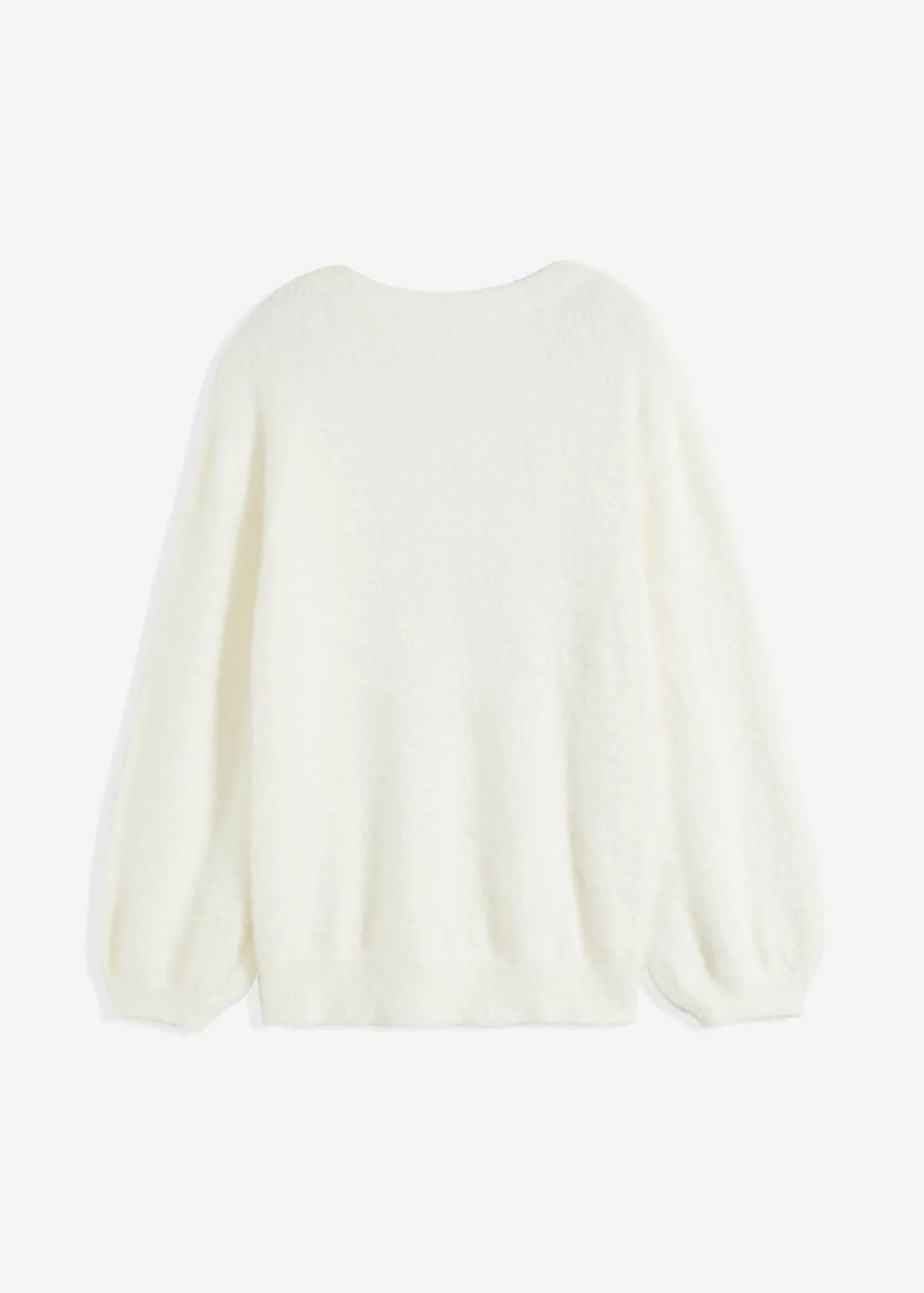 bonprix bonprix Jersey oversize Blanco lana Outlet