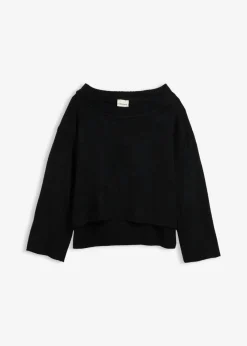 bonprix bonprix Jersey oversize Negro Sale