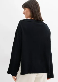 bonprix bonprix Jersey oversize Negro Sale