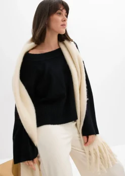 bonprix bonprix Jersey oversize Negro Sale