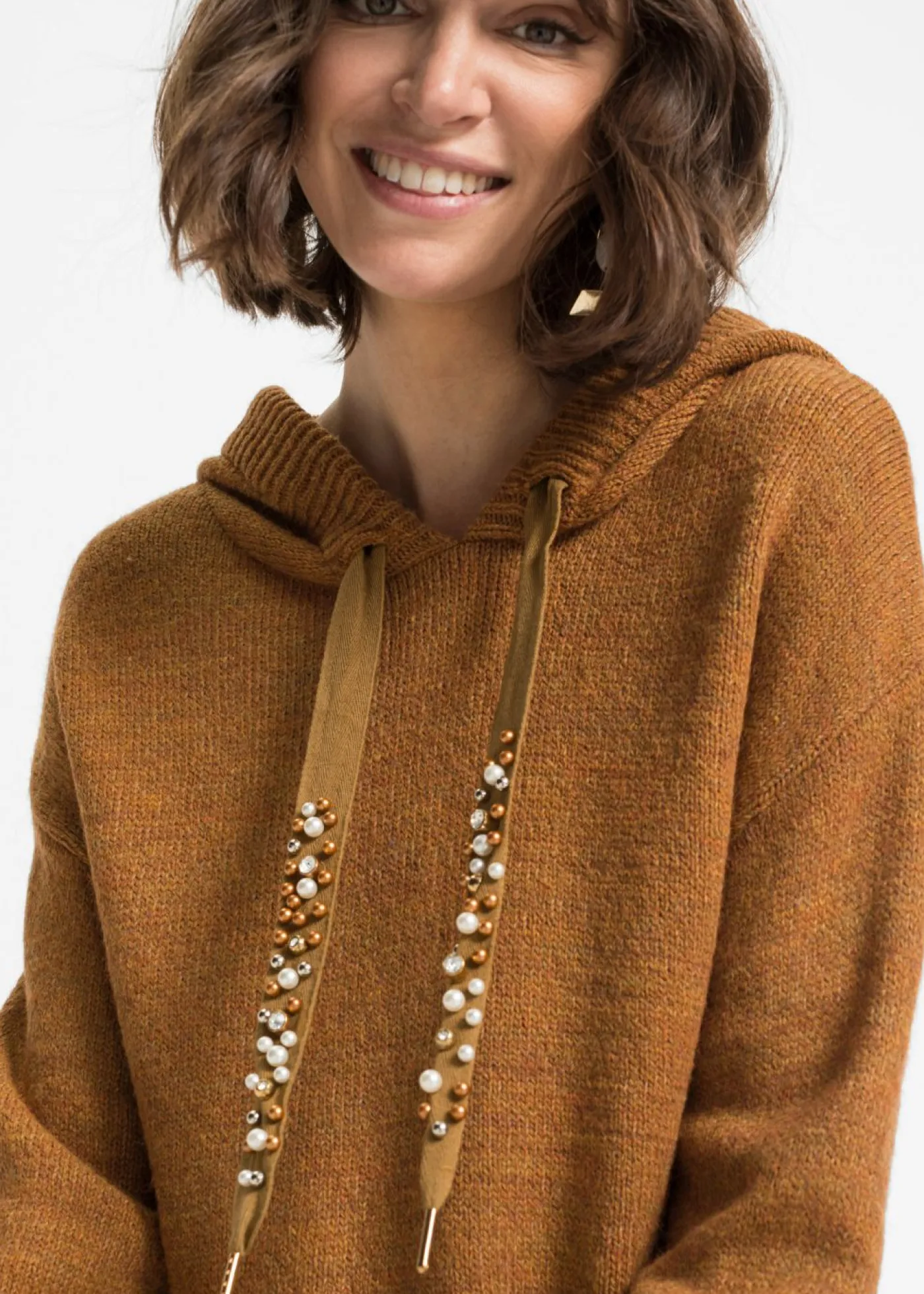 bonprix bonprix Jersey oversize marrón moteado