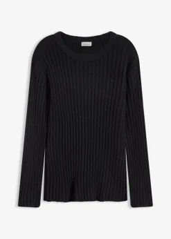 bonprix bonprix Jersey oversize Negro Clearance