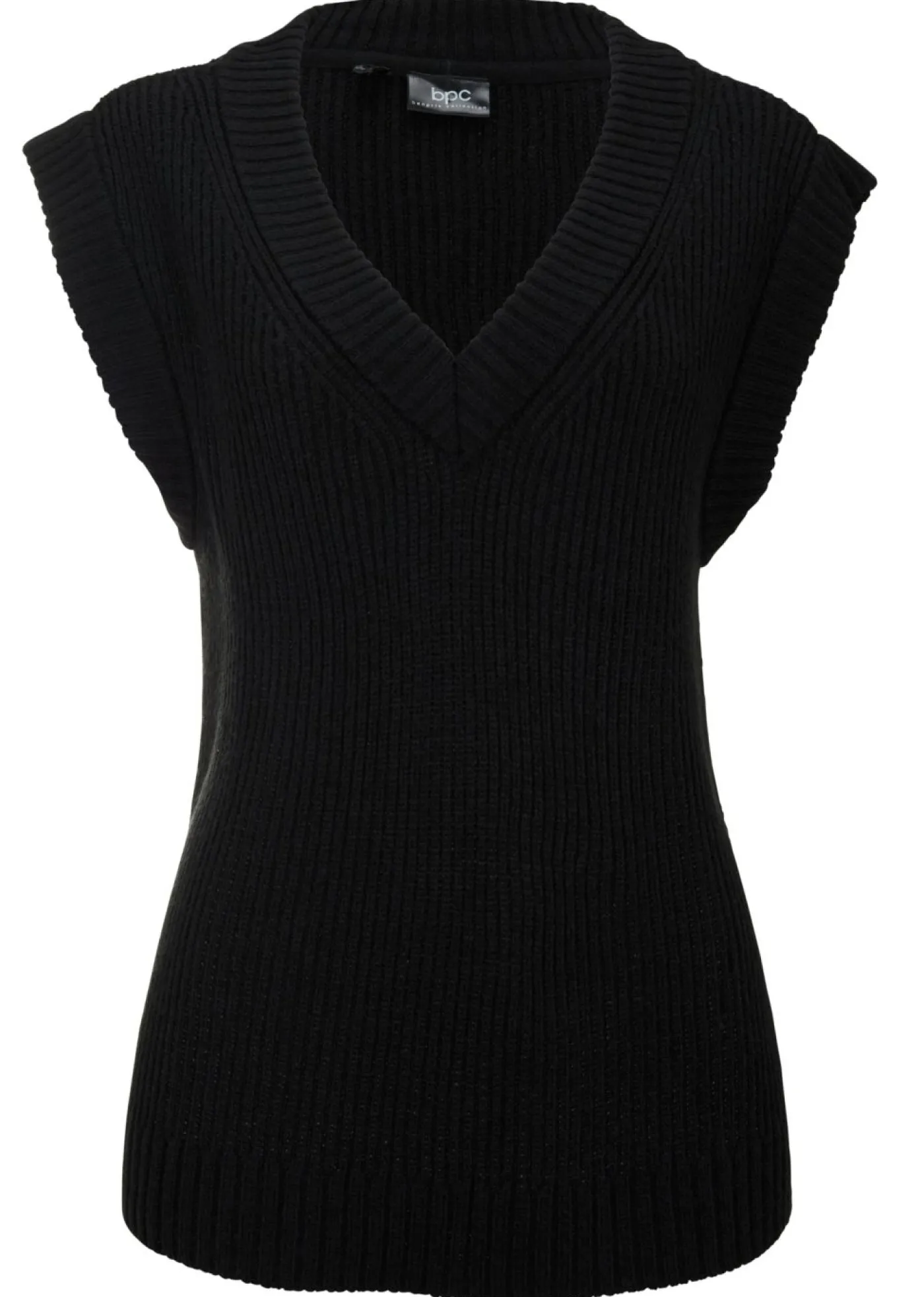 bonprix bonprix Jersey sin mangas Negro Best