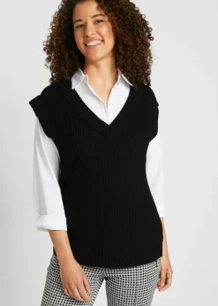 bonprix bonprix Jersey sin mangas Negro Best