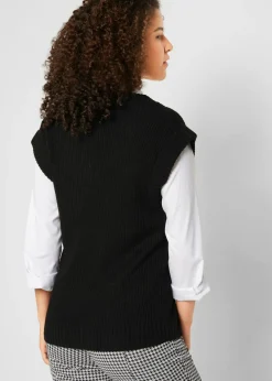 bonprix bonprix Jersey sin mangas Negro Best
