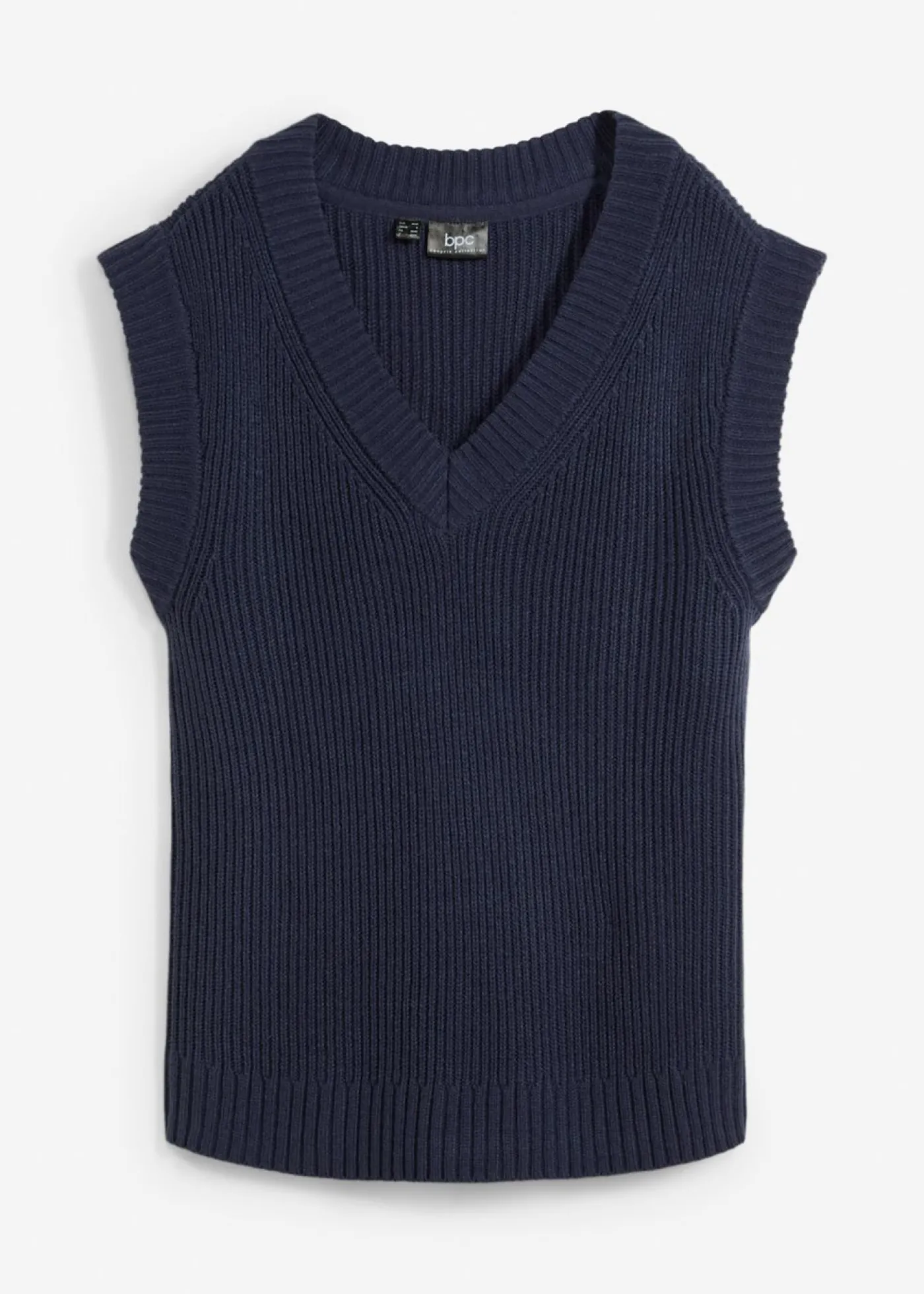 bonprix bonprix Jersey sin mangas Azul marino Best