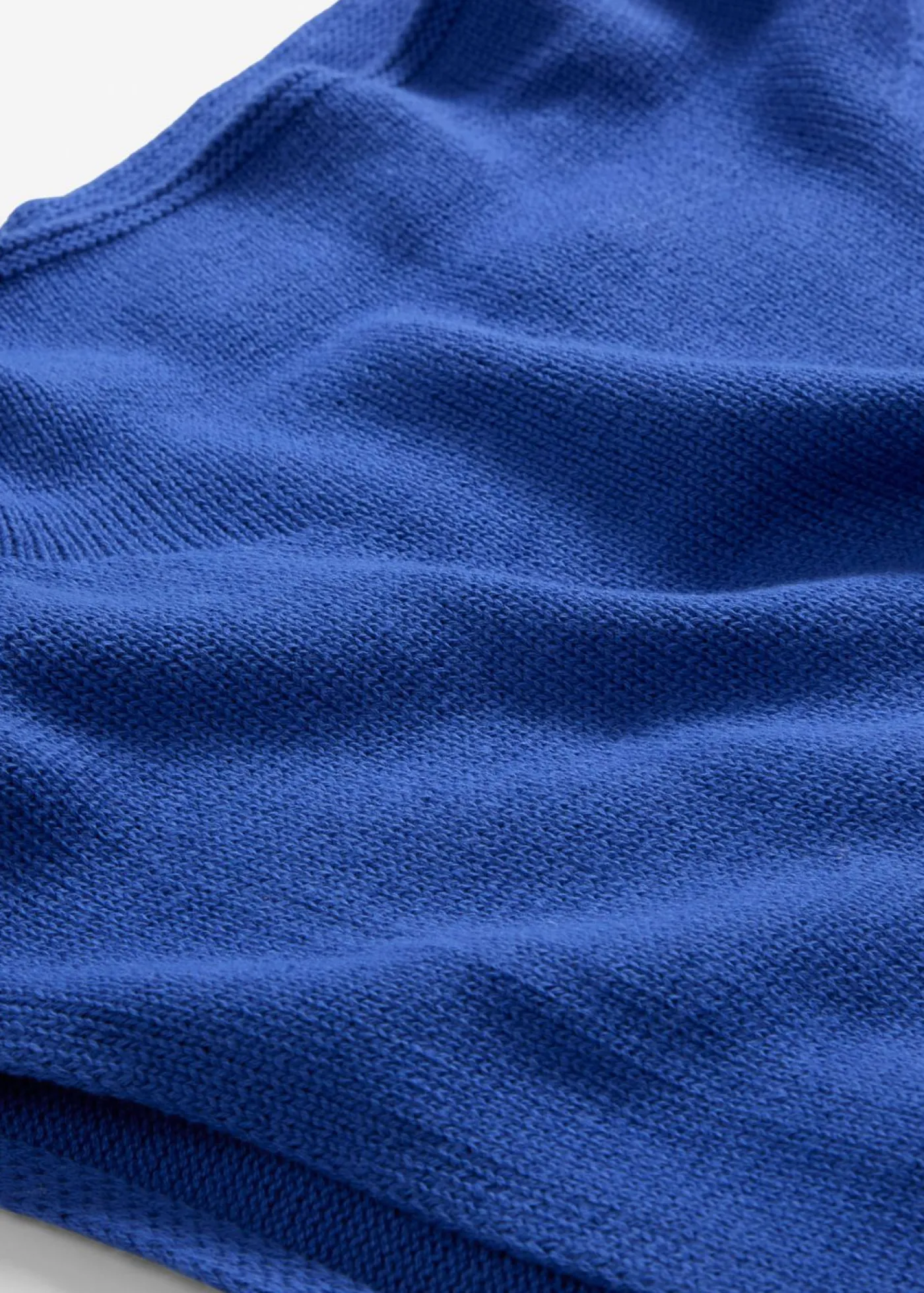 bonprix bonprix Jersey sin mangas de algodón puro Azul zafiro Discount