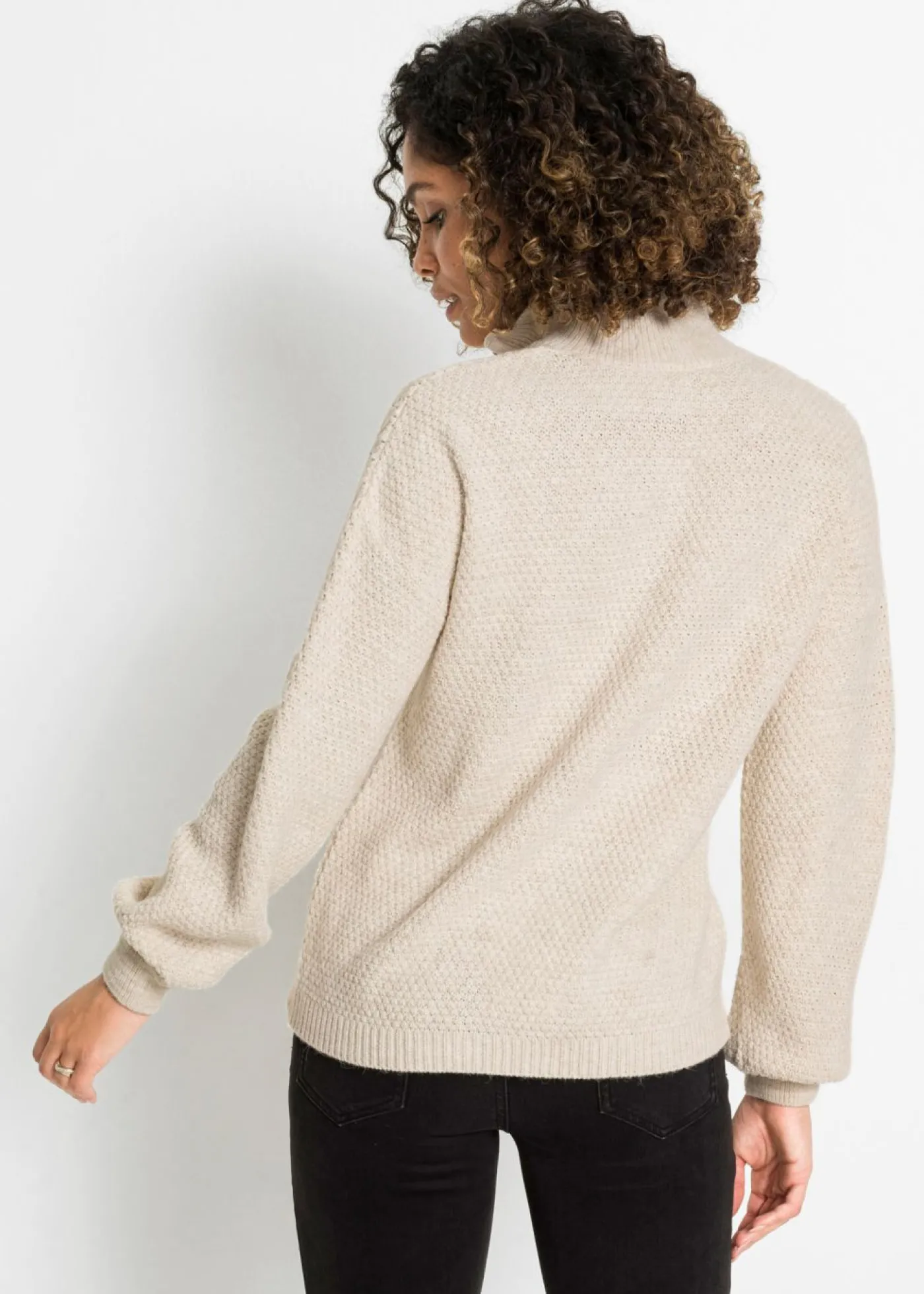 bonprix bonprix Jersey troyer con patrón ajour Arena Hot