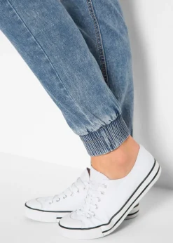 bonprix bonprix Jogger vaquero premamá de algodón orgánico Denim claro desgastado New