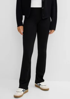 bonprix bonprix Leggings acampanados Negro Sale