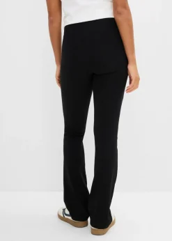 bonprix bonprix Leggings acampanados Negro Sale