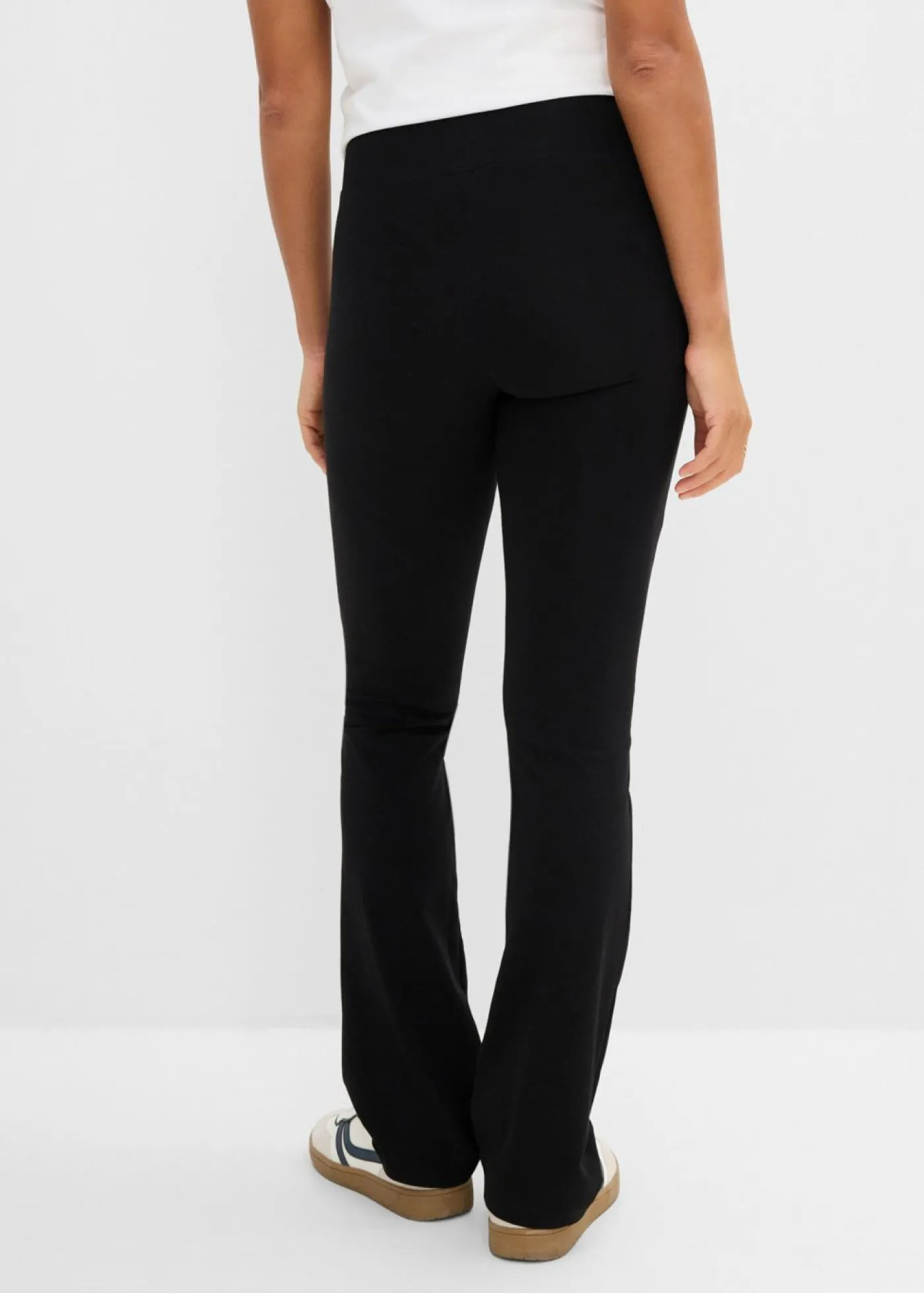 bonprix bonprix Leggings acampanados Negro Sale