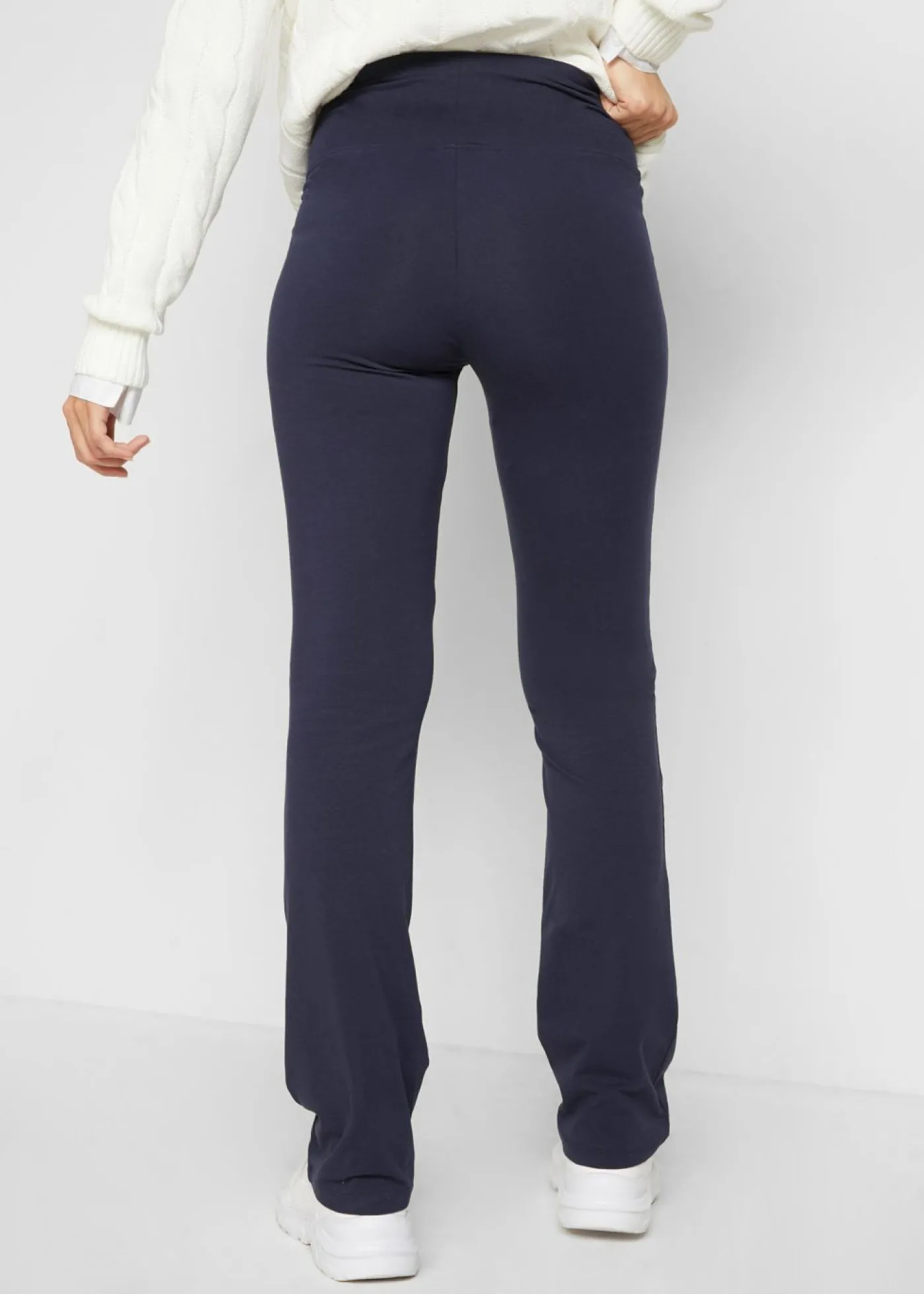 bonprix bonprix Leggings acampanados Azul marino Hot