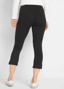 bonprix bonprix Leggings capri Negro Sale