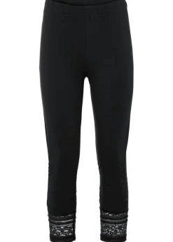 bonprix bonprix Leggings capri con algodón orgánico Negro Outlet