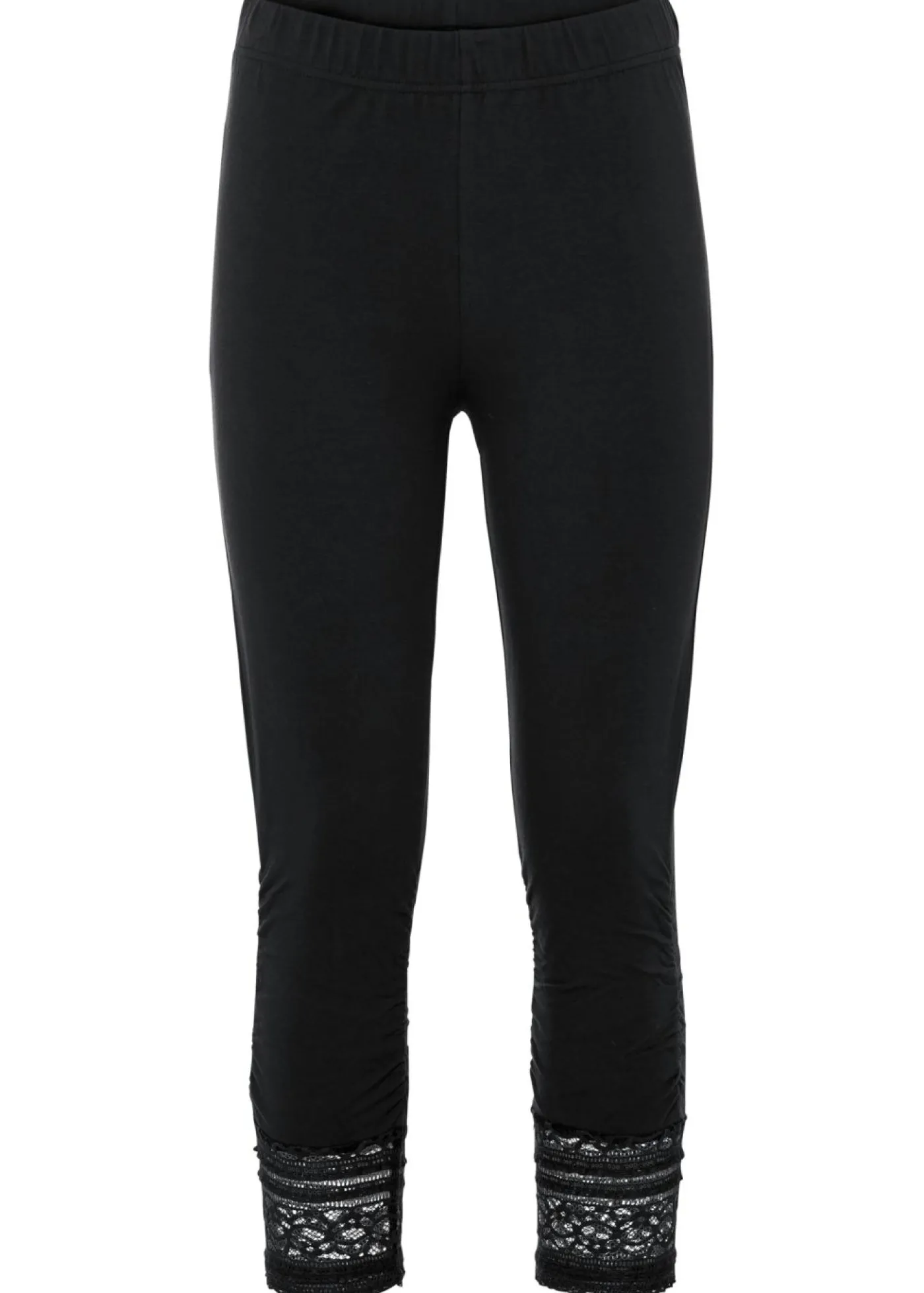bonprix bonprix Leggings capri con algodón orgánico Negro Outlet