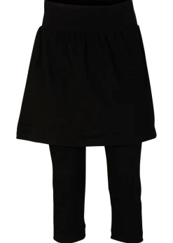 bonprix bonprix Leggings capri con falda Negro