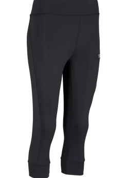 bonprix bonprix Leggings capri, de secado rápido Negro New
