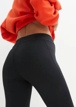 bonprix bonprix Leggings capri, de secado rápido Negro New