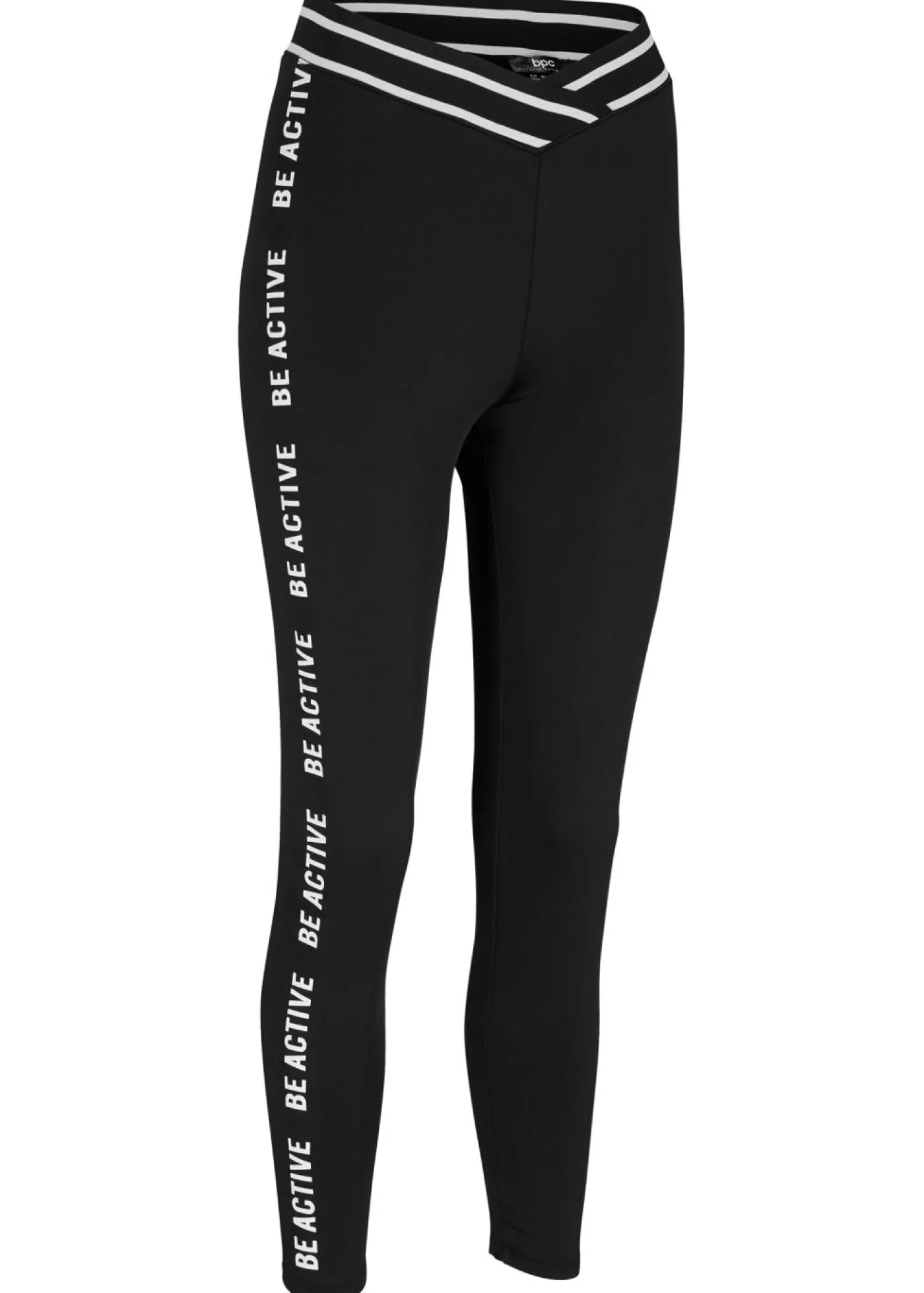 bonprix bonprix Leggings capri de secado rápido Negro Outlet