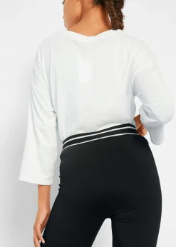 bonprix bonprix Leggings capri de secado rápido Negro Outlet